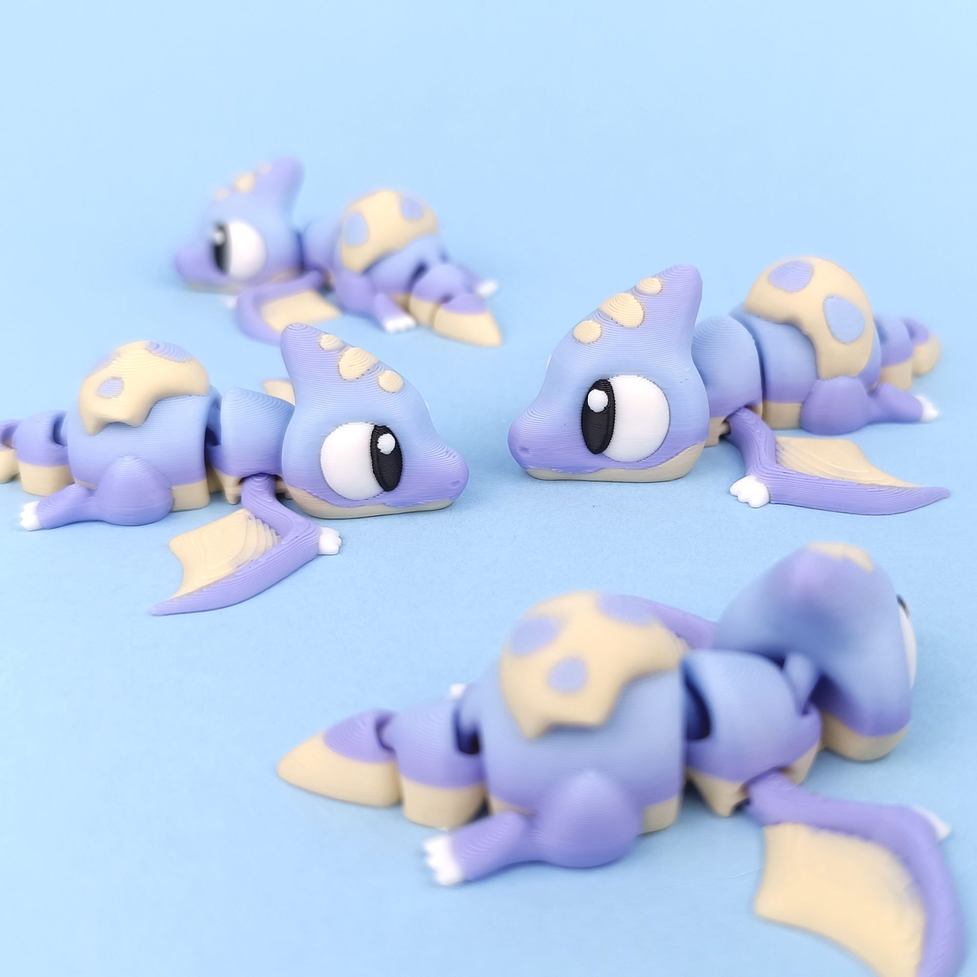 Articulating Pterodactyl Desk Pet – Poseable Mini Dinosaur Companion